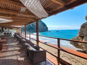 Agios Gordios Beach Resort balkon