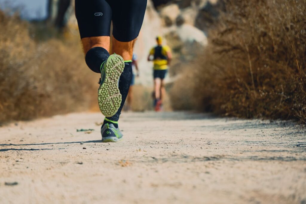 Trail running Corfu